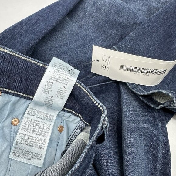 Mother Women's The Swooner Ankle Squeeze Play Minimalist Designer Jeans W28/L27 - Picture 8 of 14